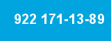 922 171-13-89